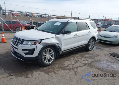 2016 Ford Explorer Xlt из США, поврежденный, VIN 1FM5K7D82GGA43843